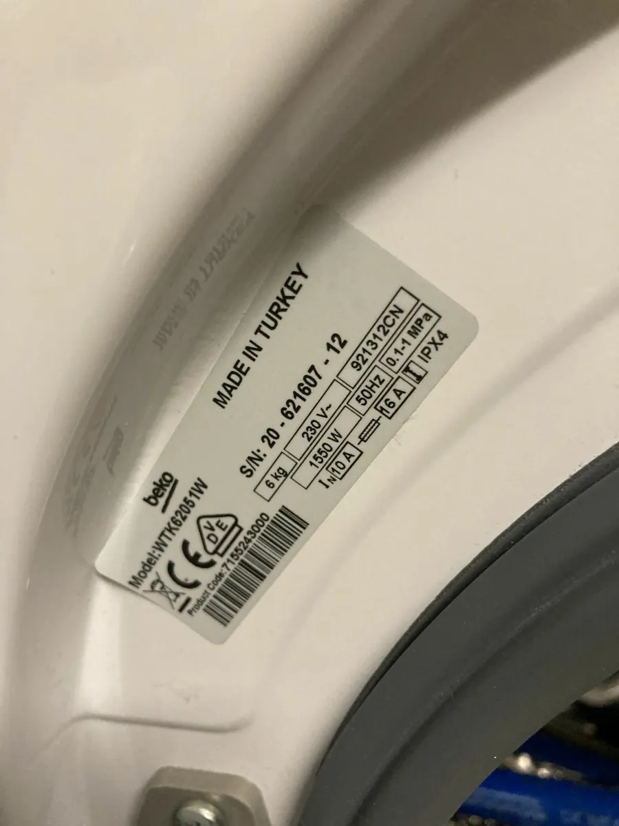 Beko Washing Machine - Image 3