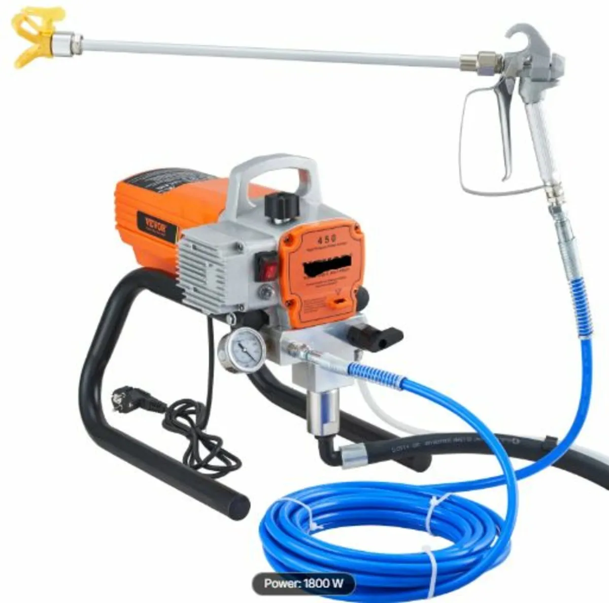 Pro Airless Wall Paint Sprayer, 1800W Electric - Image 1