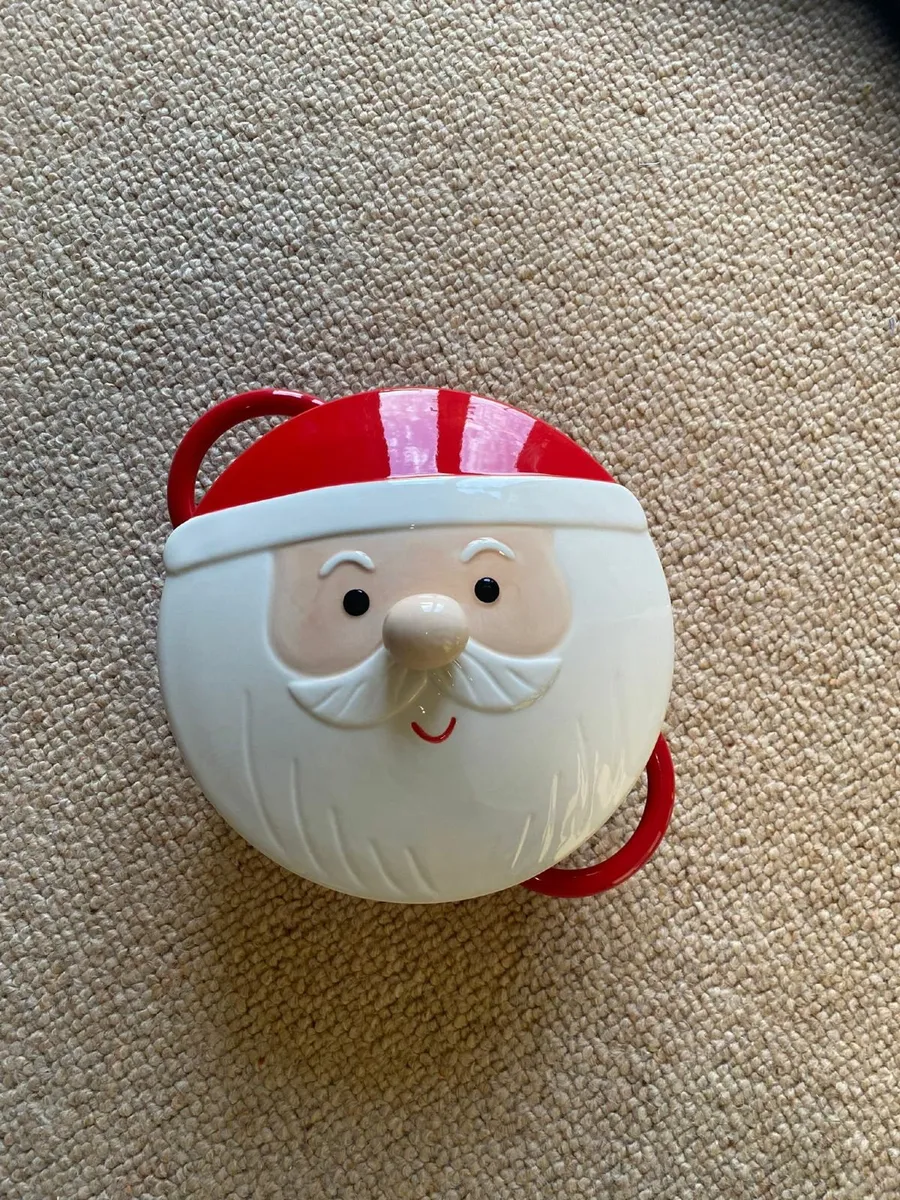 Crofton Santa Ceramic Novelty Casserole Dish - Image 3