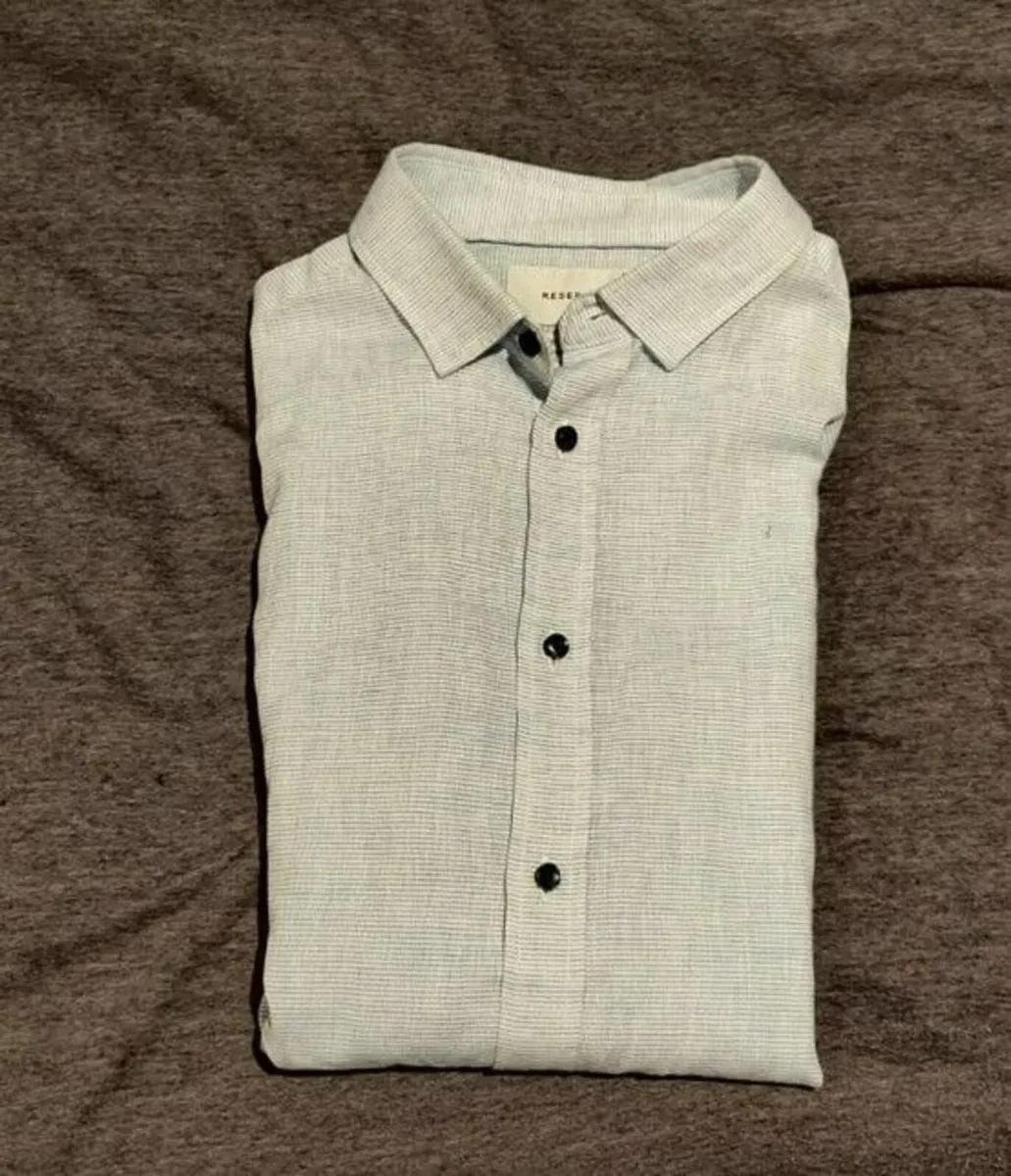 Reserved Brown Quilted Vest + 2 Long Sleeve Shirts - Image 2