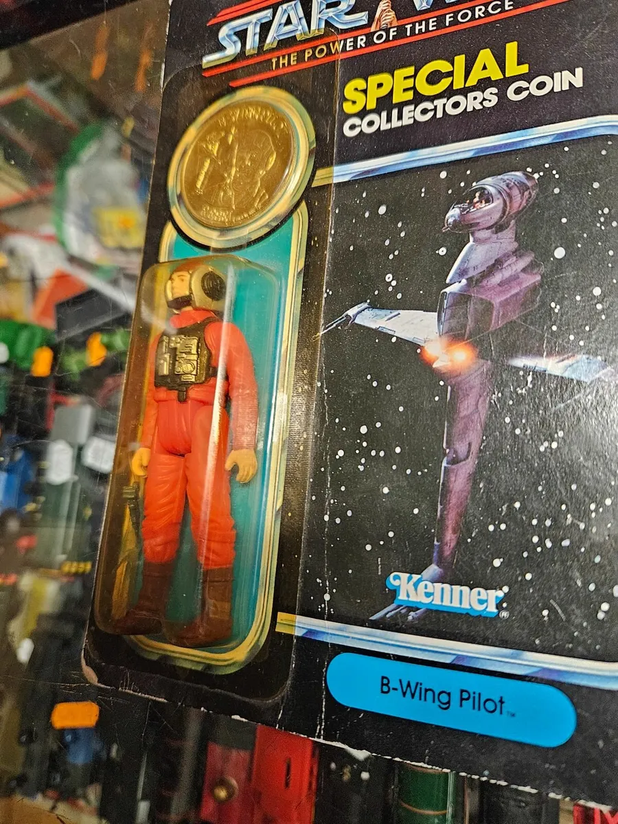 Vintage Star Wars POTF B Wing Pilot - Image 4