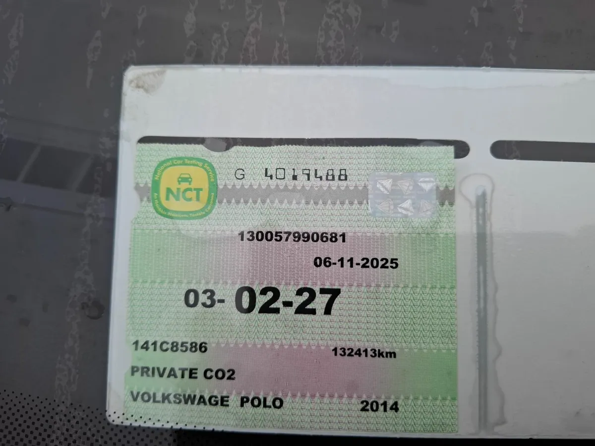 14 Volkswagen Polo 1.2 petrol..nct02/27!! - Image 2