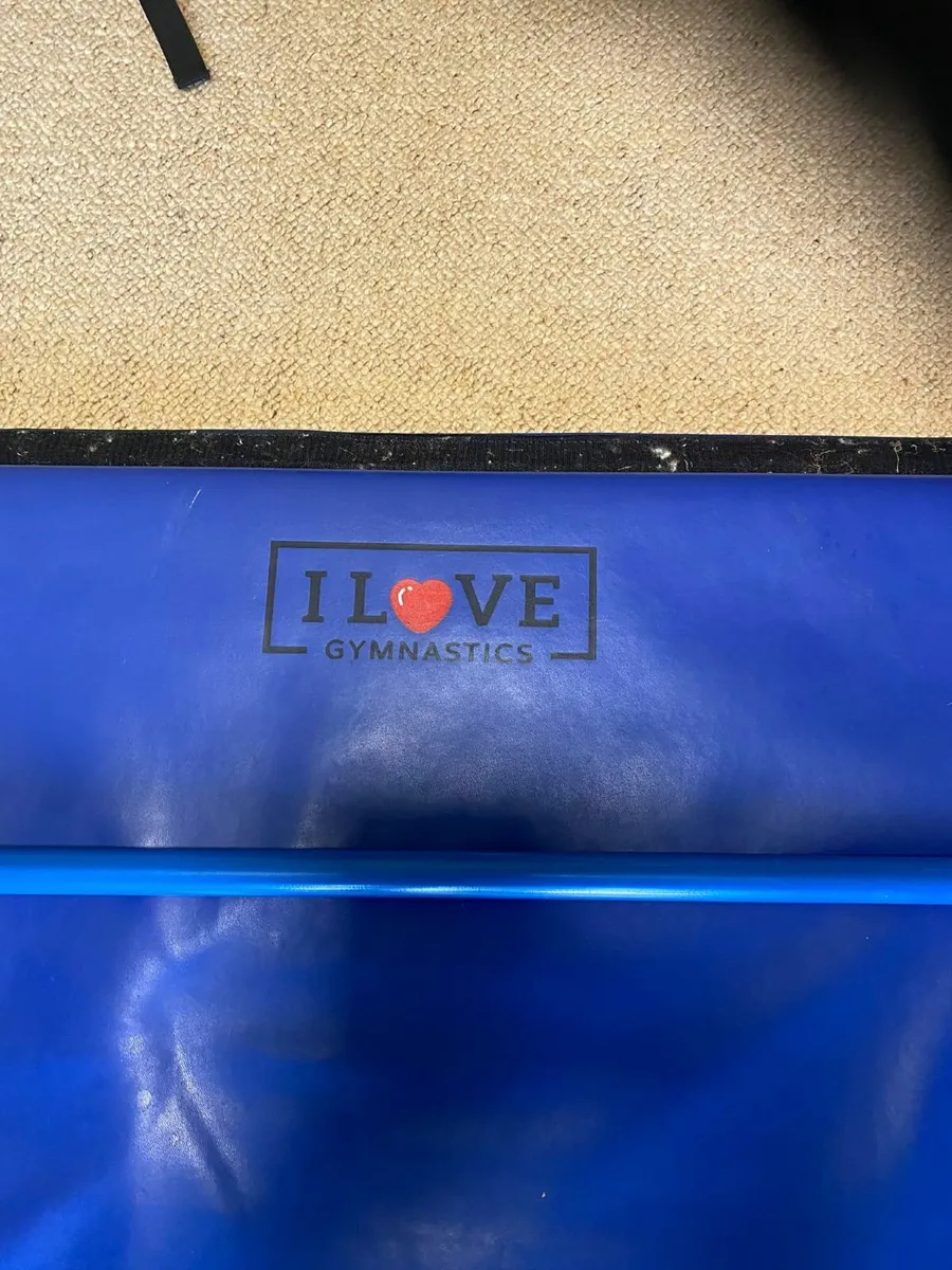 Kids Gymnastics Bar + Folding Mat (I Love Gymnasti - Image 2