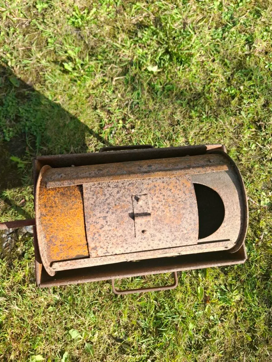 Antique coffee beans roaster - Image 2