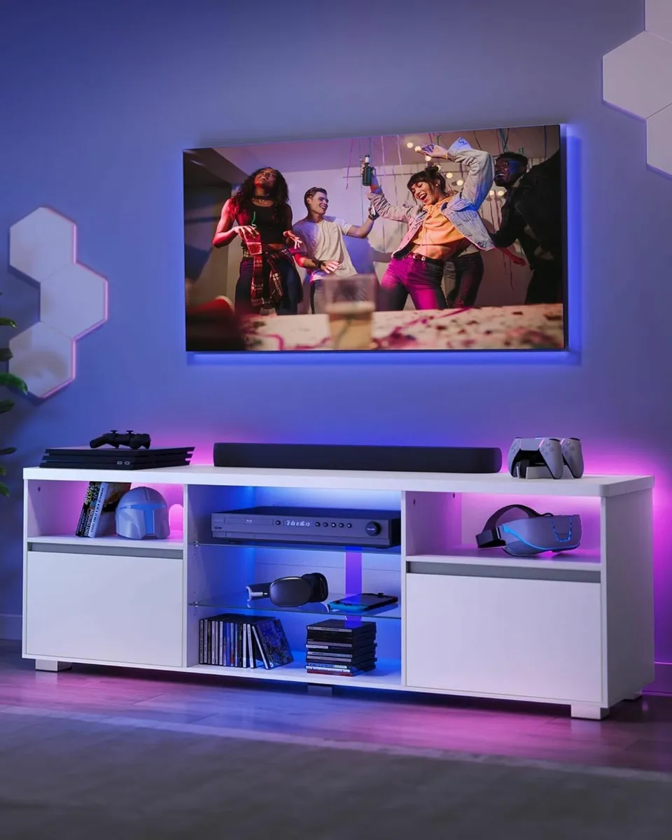 Tv Cabinet With Led Lighting - Image 1