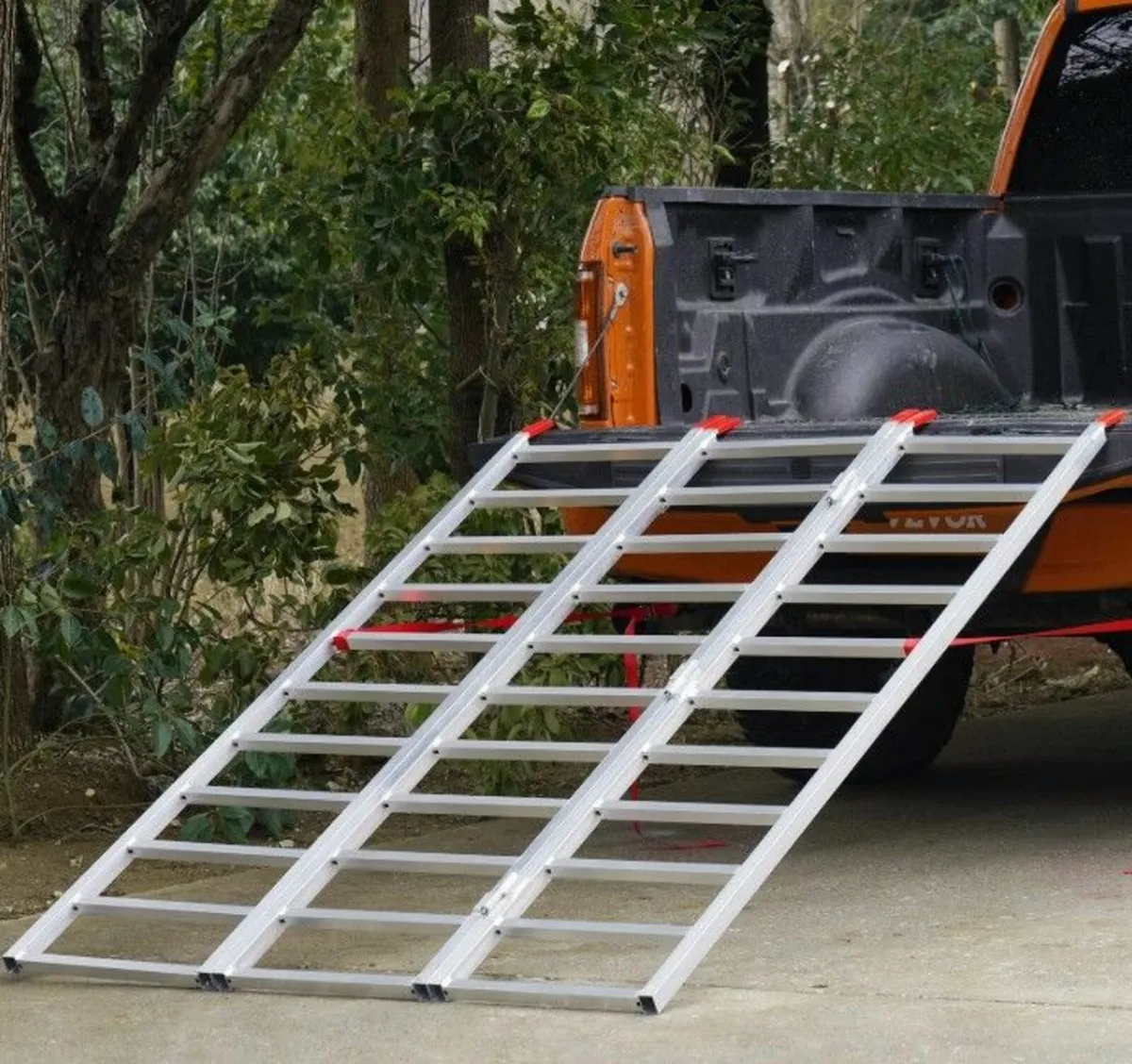 Heavy-Duty Aluminium Loading Ramp Triple-Fold Desi - Image 4
