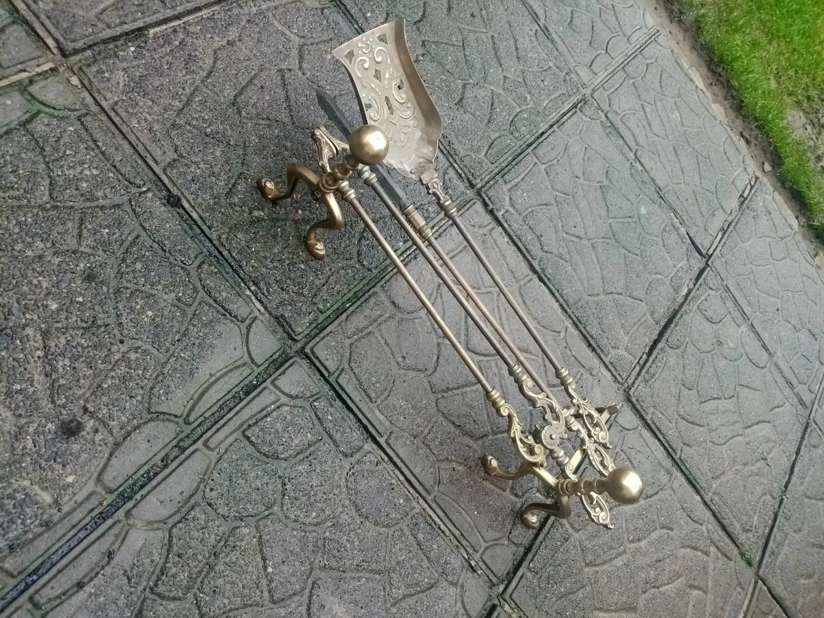 Victorian fire set - Image 2