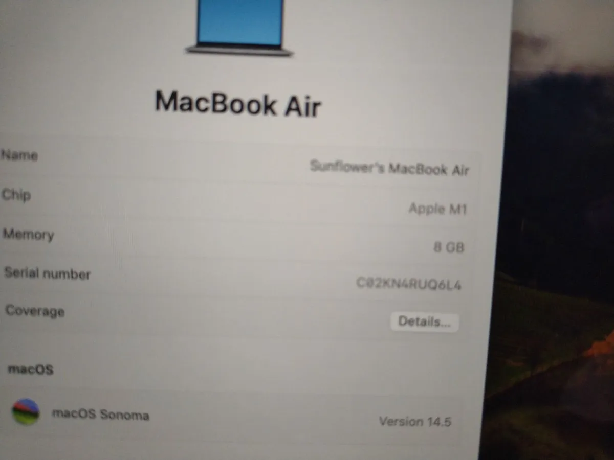 Apple MacBook Air M1 13 " - Image 4