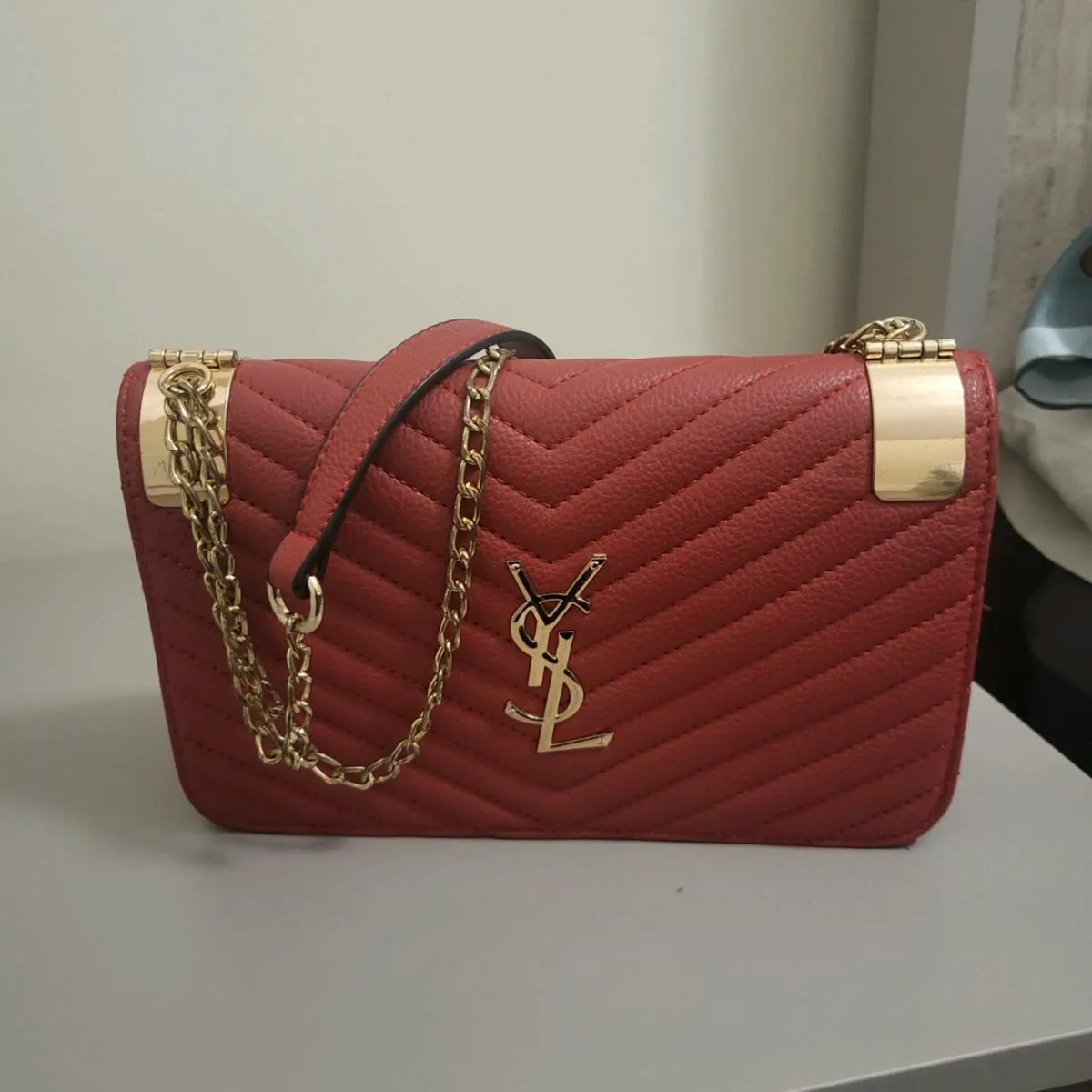 Red Handbag - Image 1