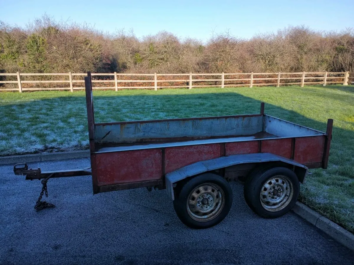 Twin axle trailer - Image 1