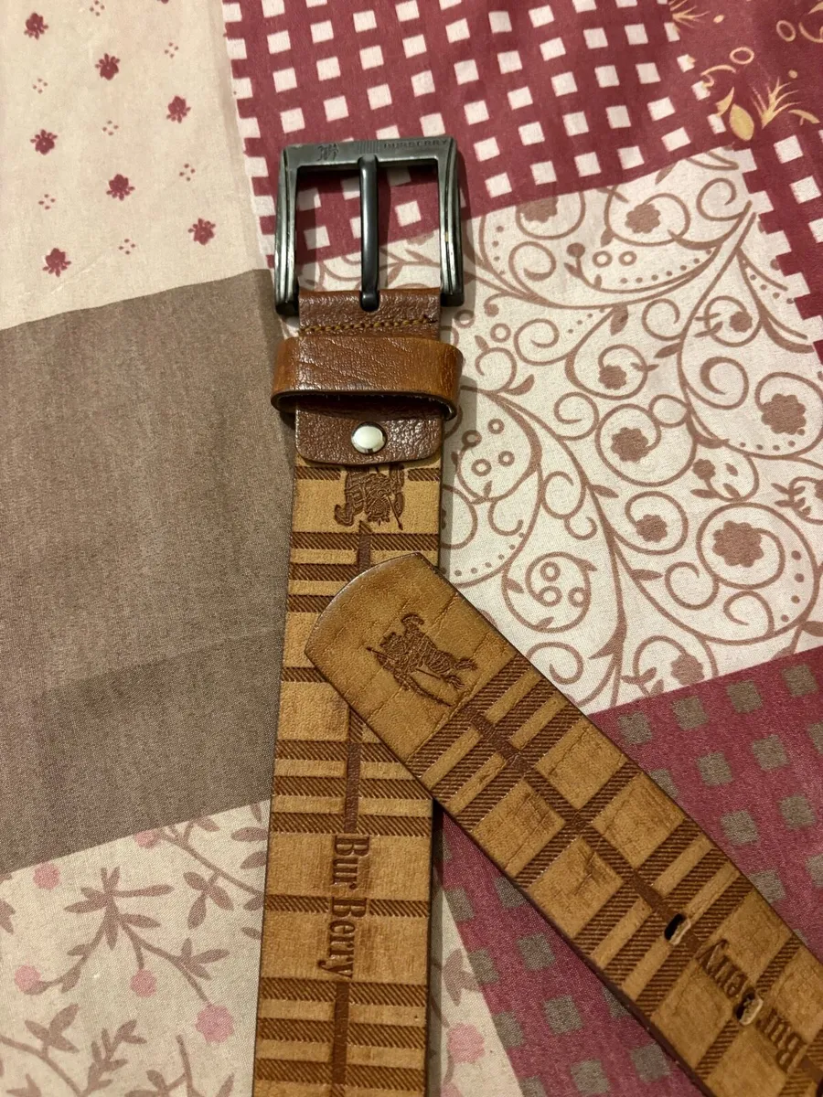 Vintage Burberry belt - Image 2