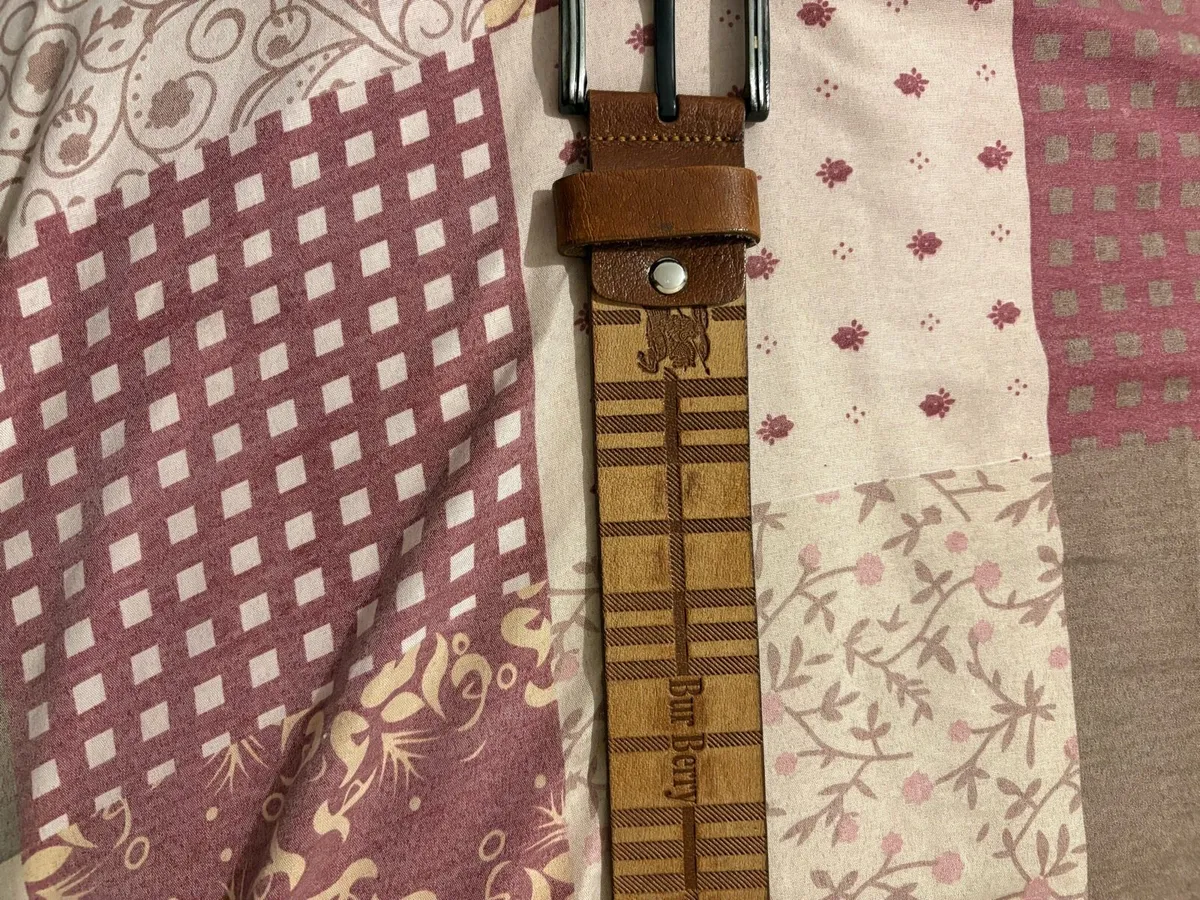 Vintage Burberry belt - Image 3