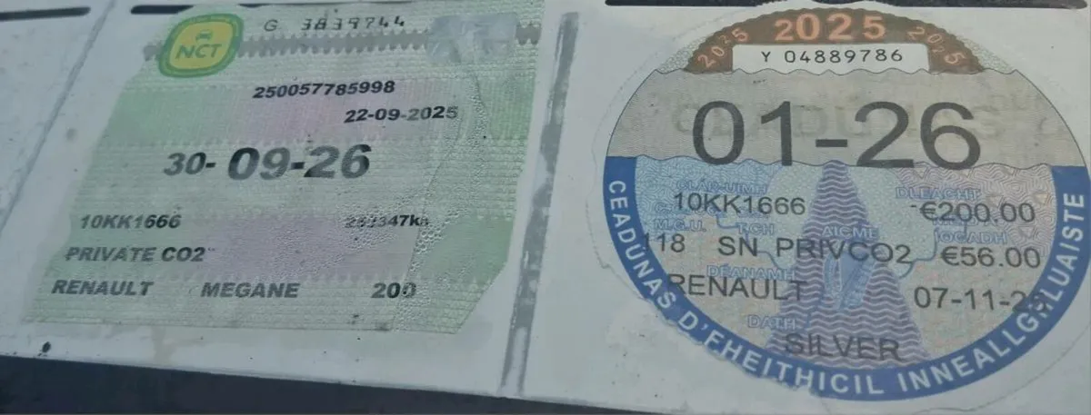 10 Megane 1.5 DCi 255km 09/26 tax 1/26 - Image 2