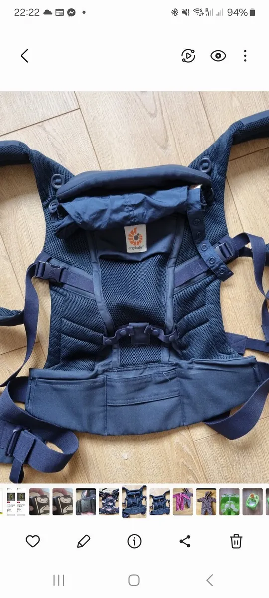 Ergobaby Adapt multi- position baby carrier