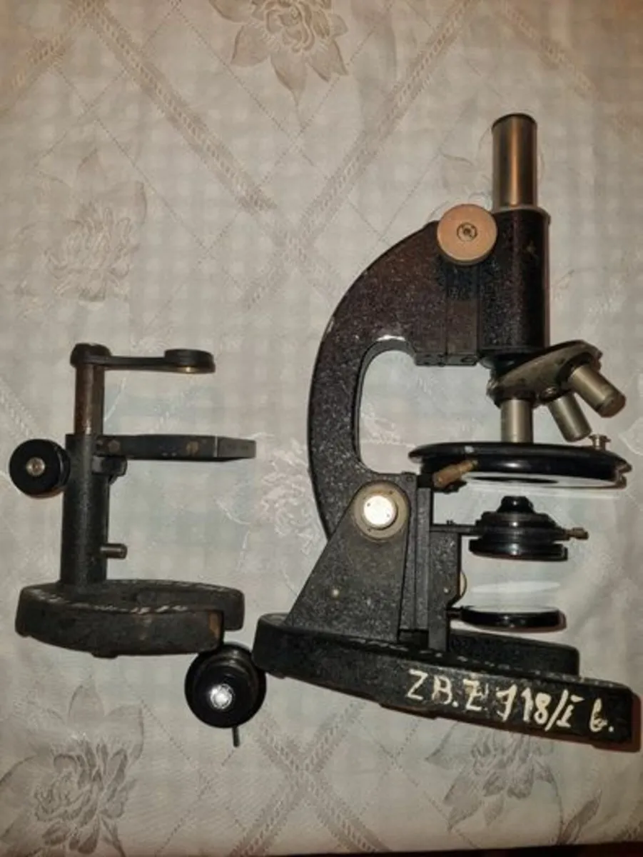 Vintage microscope - Medical Academy Gdansk - Image 2