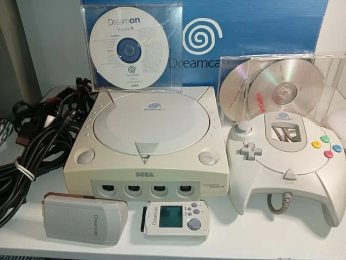 Boxed Se  ga Dreamcast Hkt 3030 Version 1 - Image 1