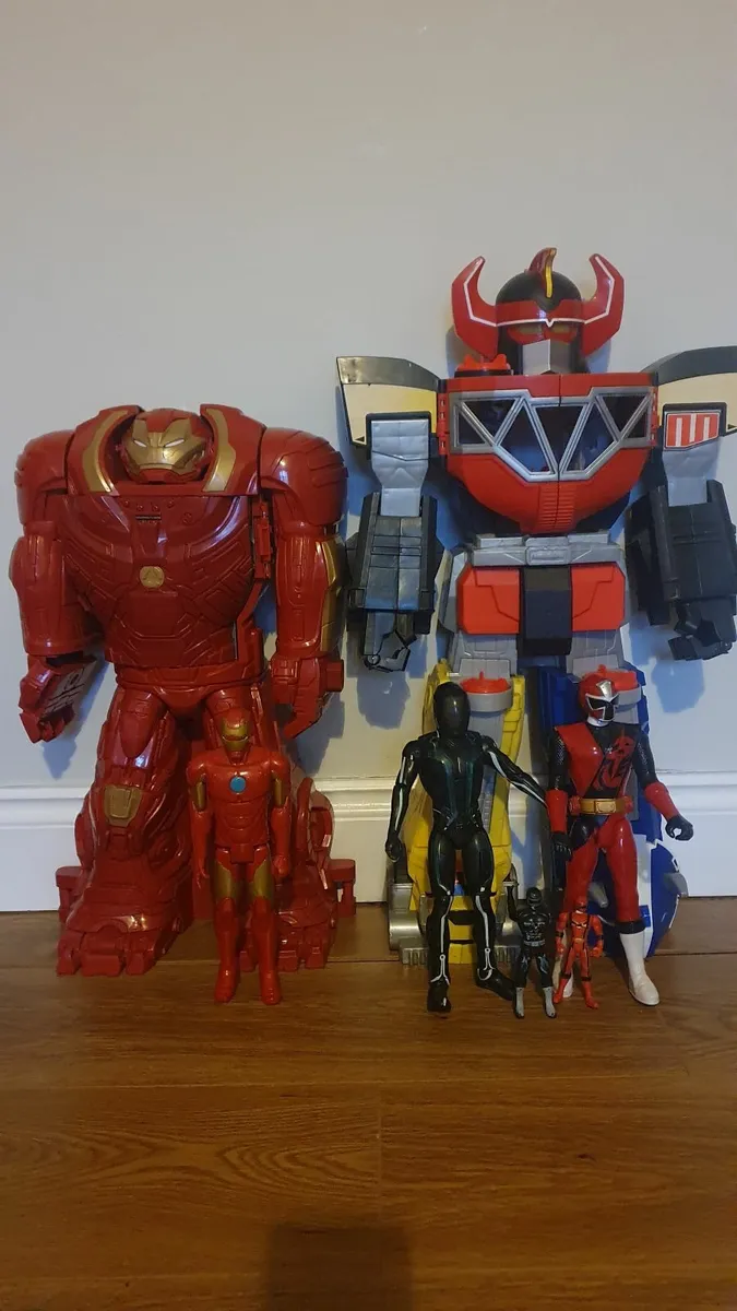 Ironman & Power Rangers Imaginex and Figures