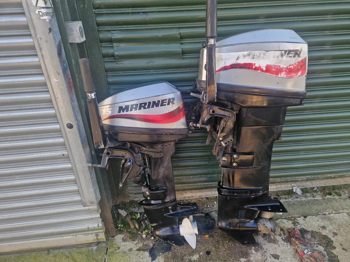 Mariner 15 & Mariner 25 hp Outboard  motors - Image 2