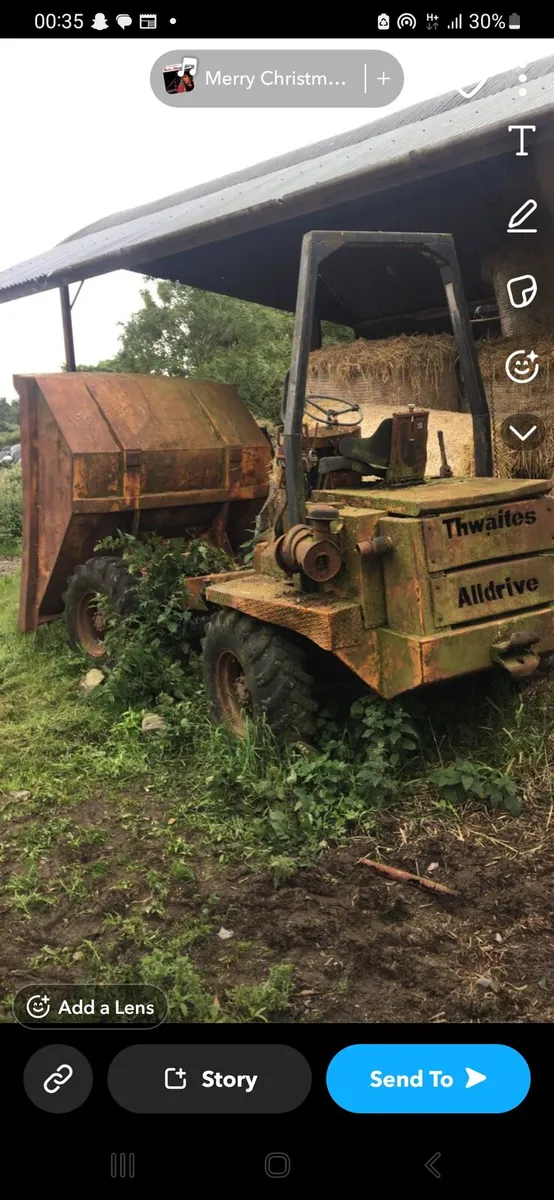 Thwaites 5 ton dumper transmission wanted