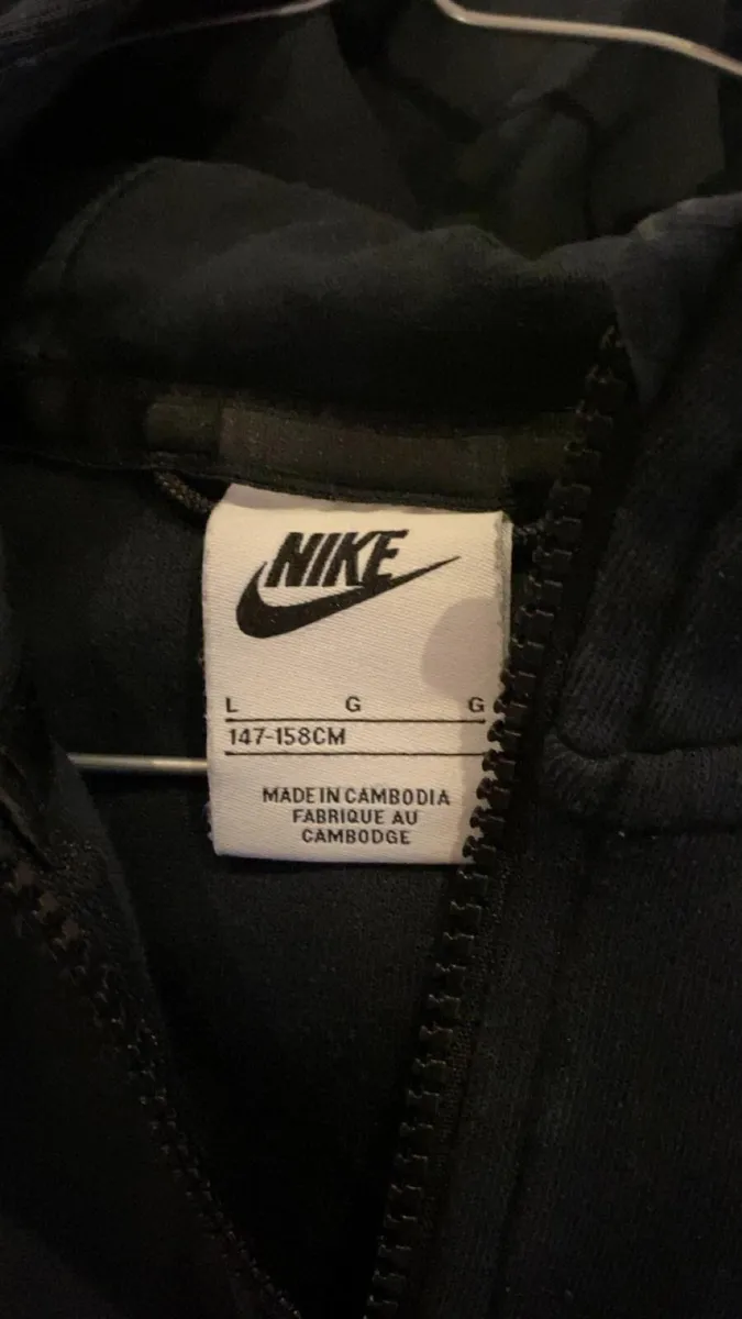 Nike tech fleece black - Image 3