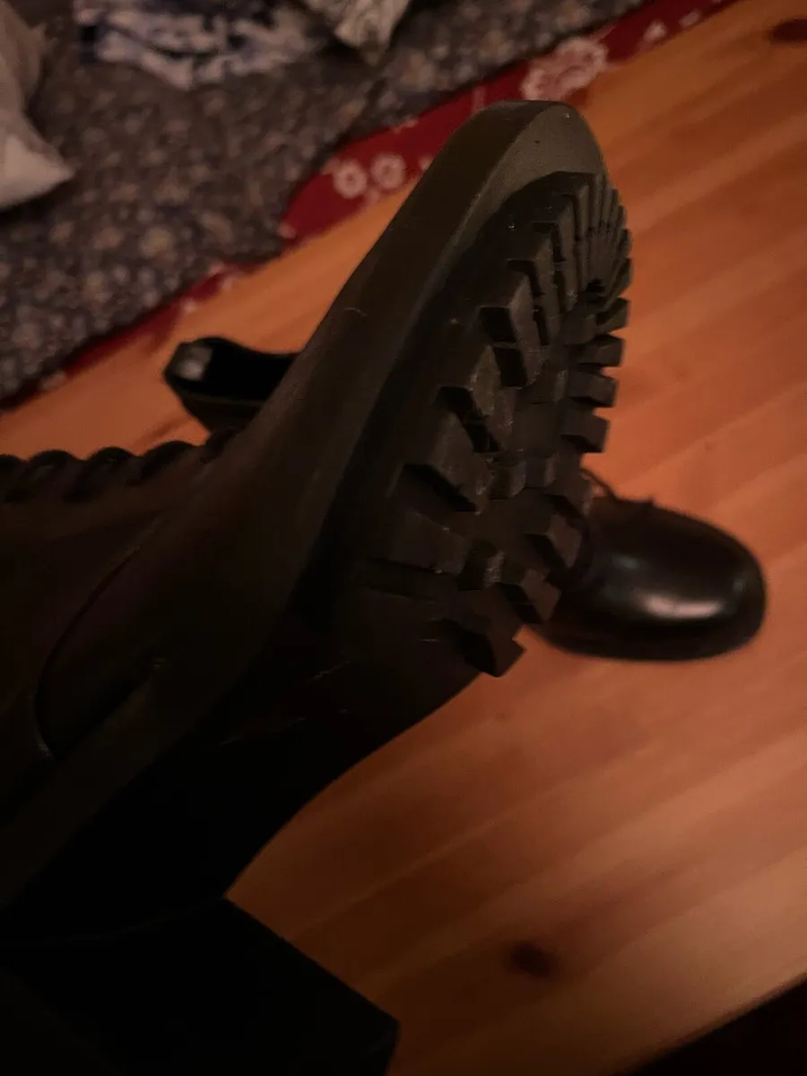 Zara genuine leather boots - Image 3