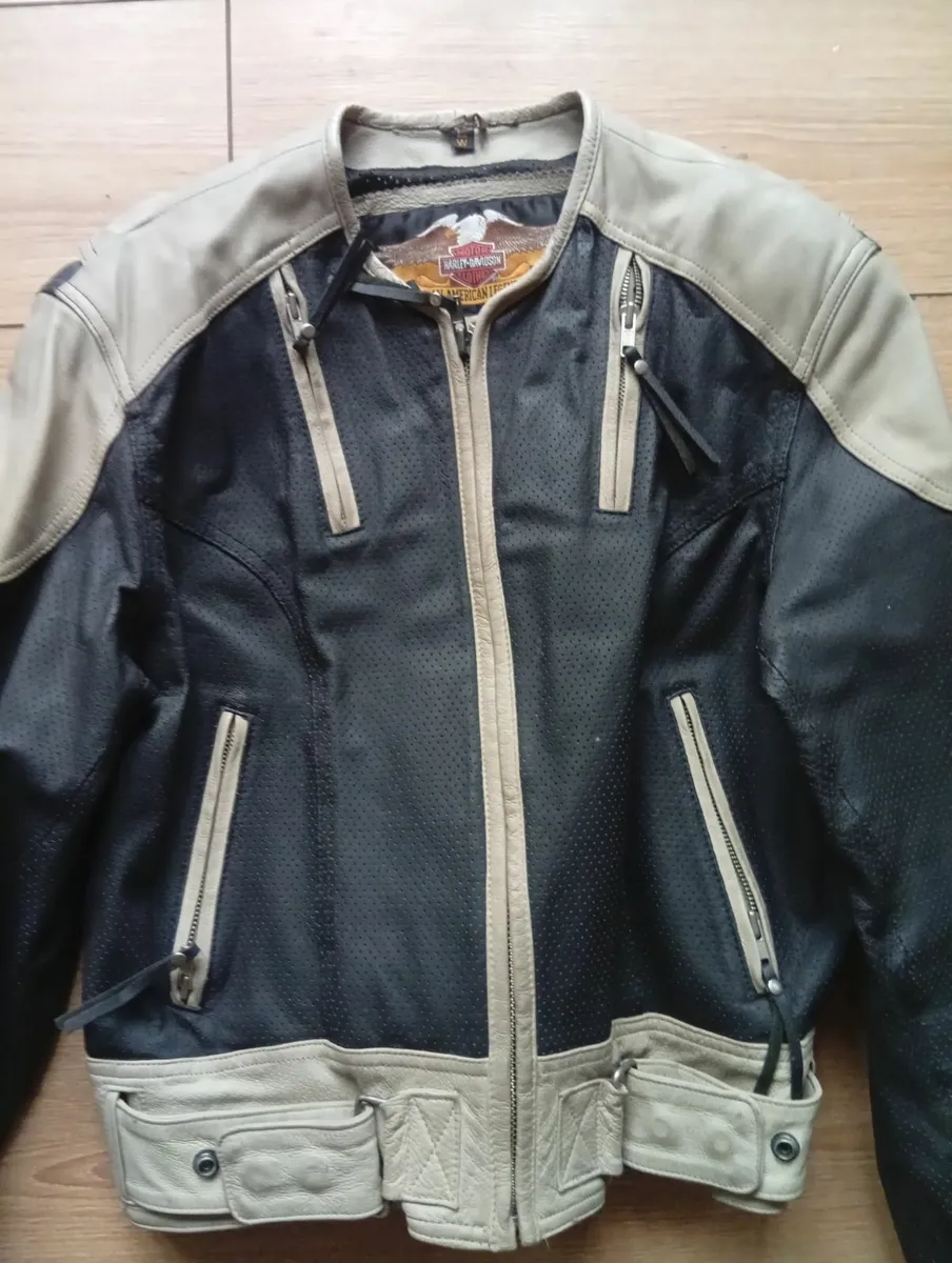 Original Harley Davidson Women Leather jacket - Image 4
