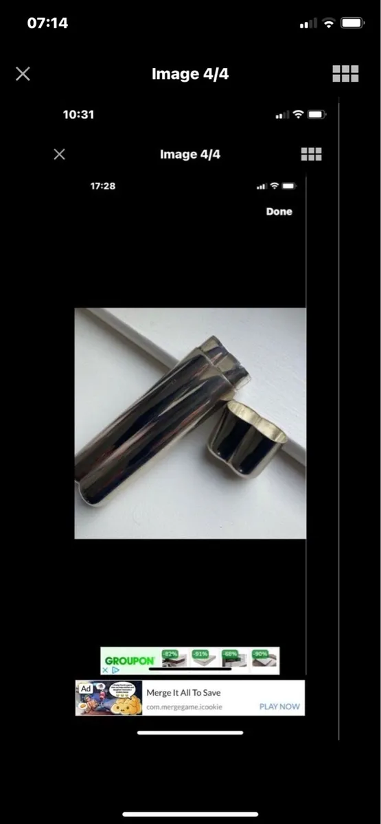 Metal Chamaco Double Tube Cigar Case - Image 4