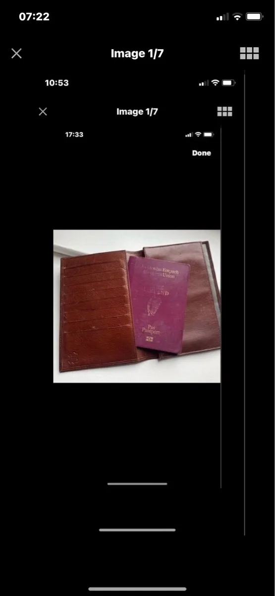 Quality leather Travel Wallet - Image 1
