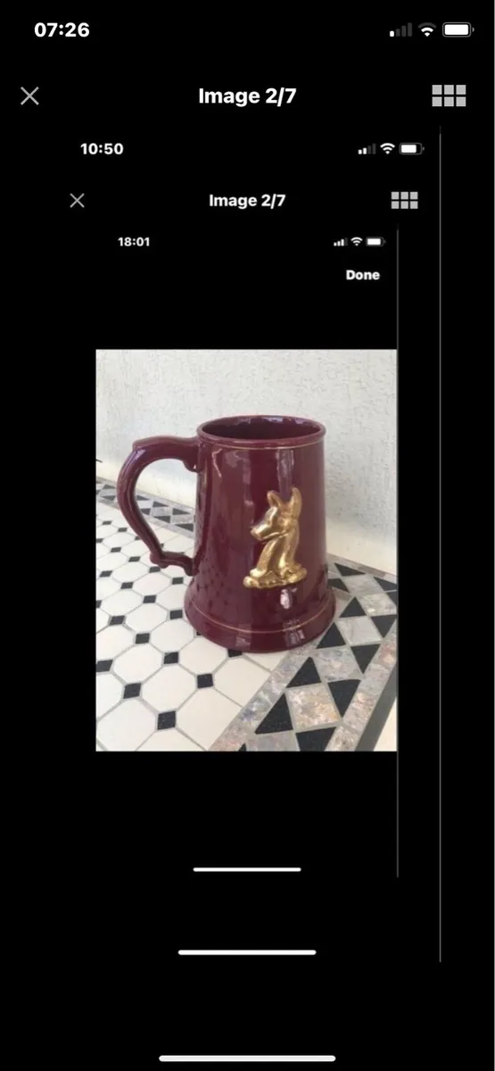 Rare 3 1/2 Pint Tankard - Image 2