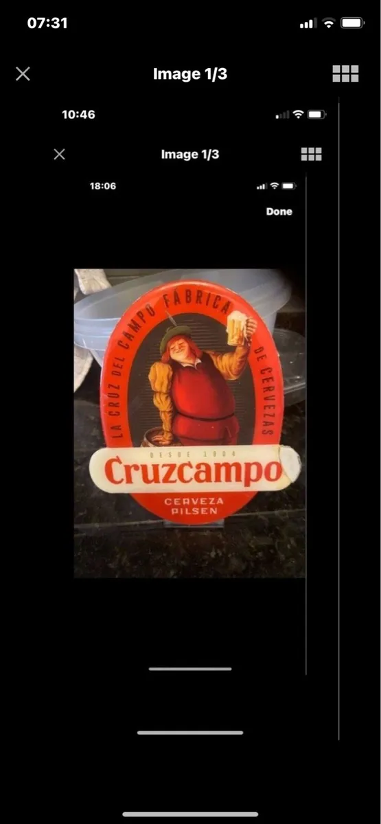 Cruzcampo Bar Dusplay - Image 1