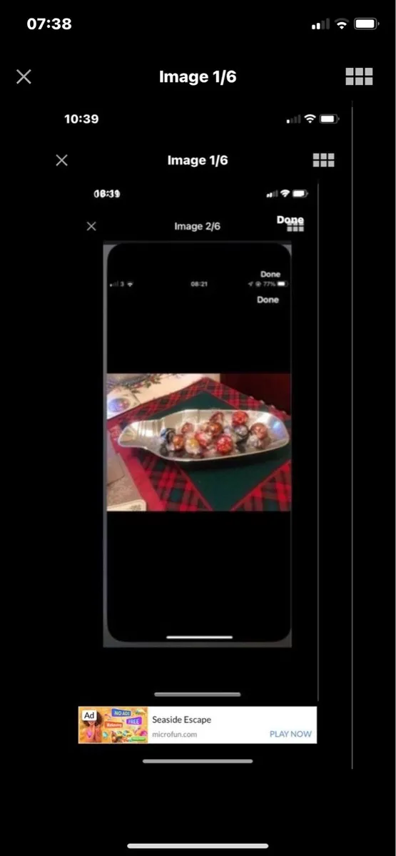 Mariposa Aluminium Serving Tray - Image 1