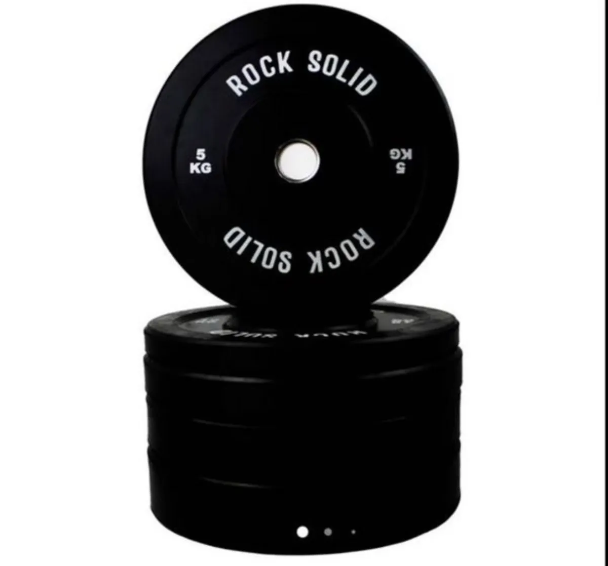 Olympic Barbell + weight plates 127.5kg (new) - Image 2