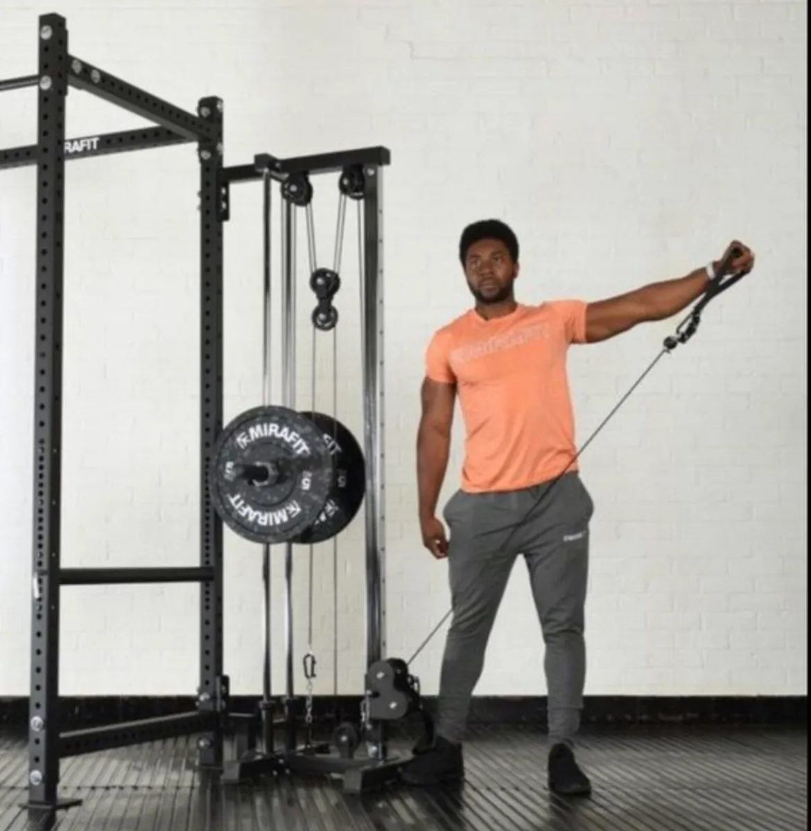 Dual cable Pulley Machine Gym (new in box) - Image 3