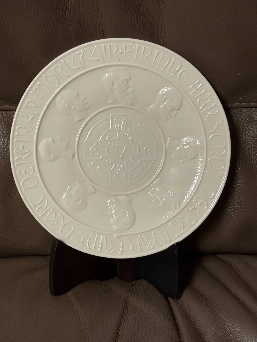 Belleek Porcelain Plate - Issued by Erne Gaels GAA - Image 1