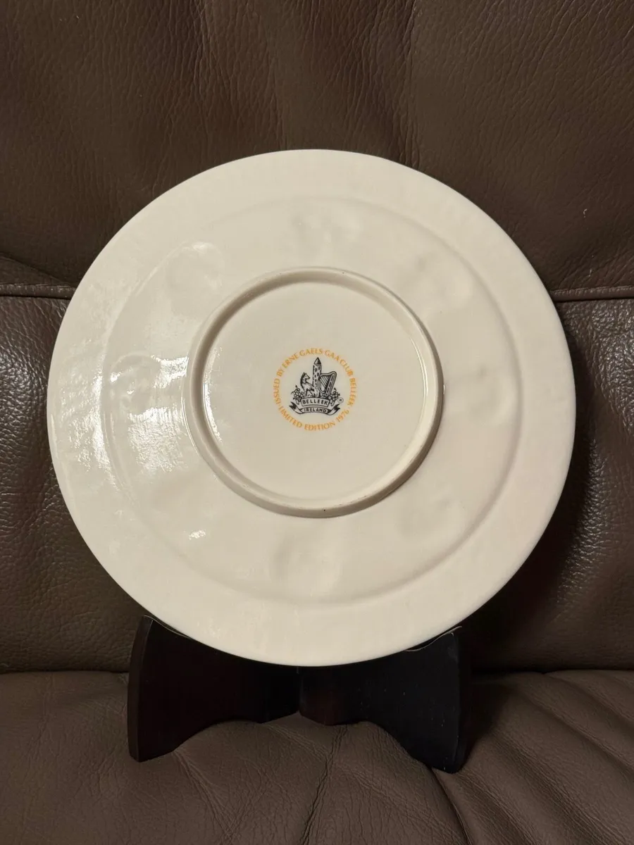Belleek Porcelain Plate - Issued by Erne Gaels GAA - Image 2