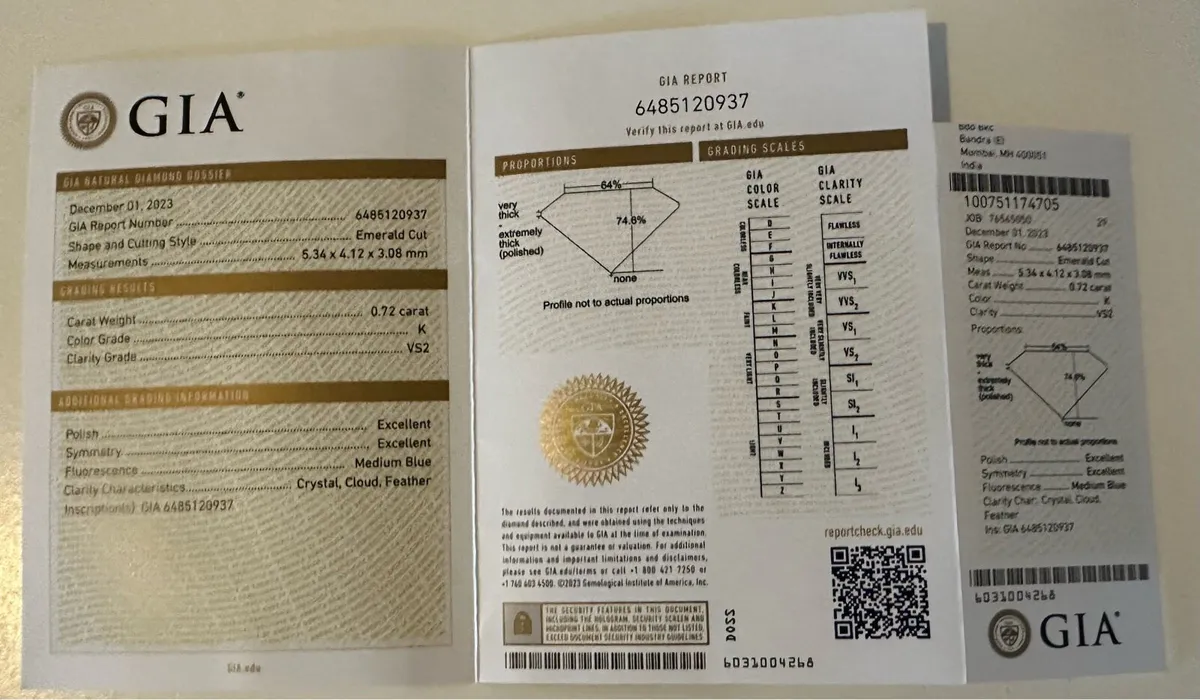 0.72 CARAT NATURAL DIAMOND 💎 - Image 1