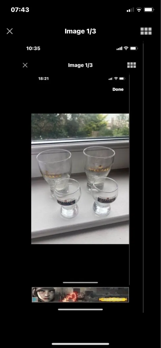 Sheridan Liquor Glasses (4) - Image 1