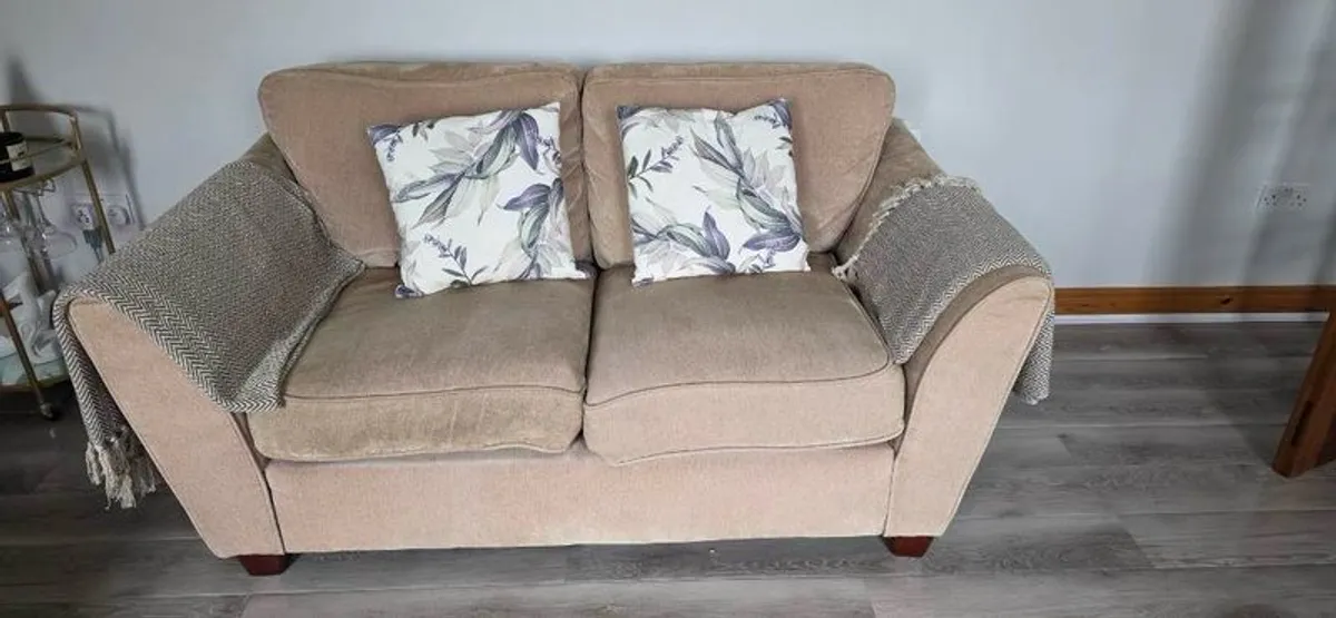 Two Matching 2-Seater Sofas for Sale - Image 1