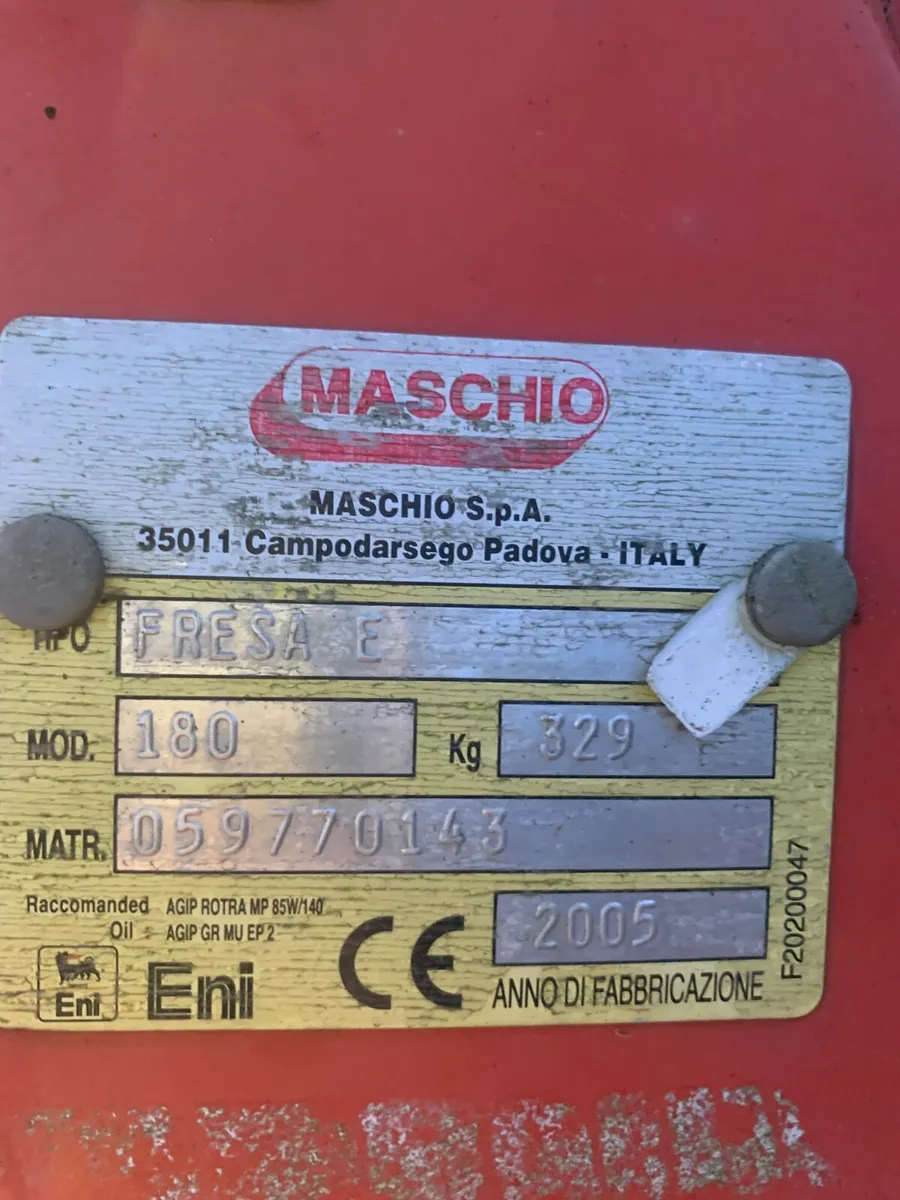 Maschio 6ft Rotavator - Image 4
