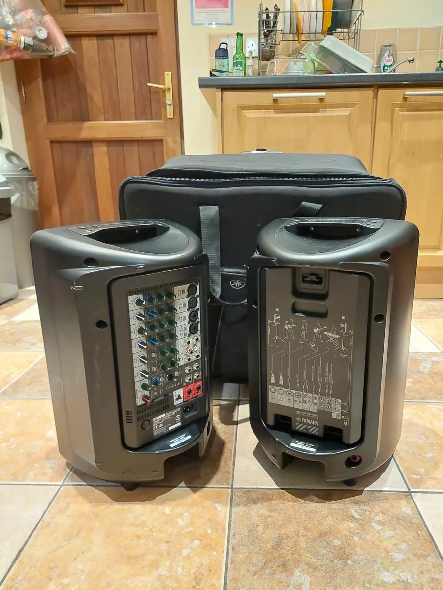Yamaha STAGEPAS 400i Complete PA ststem. - Image 4