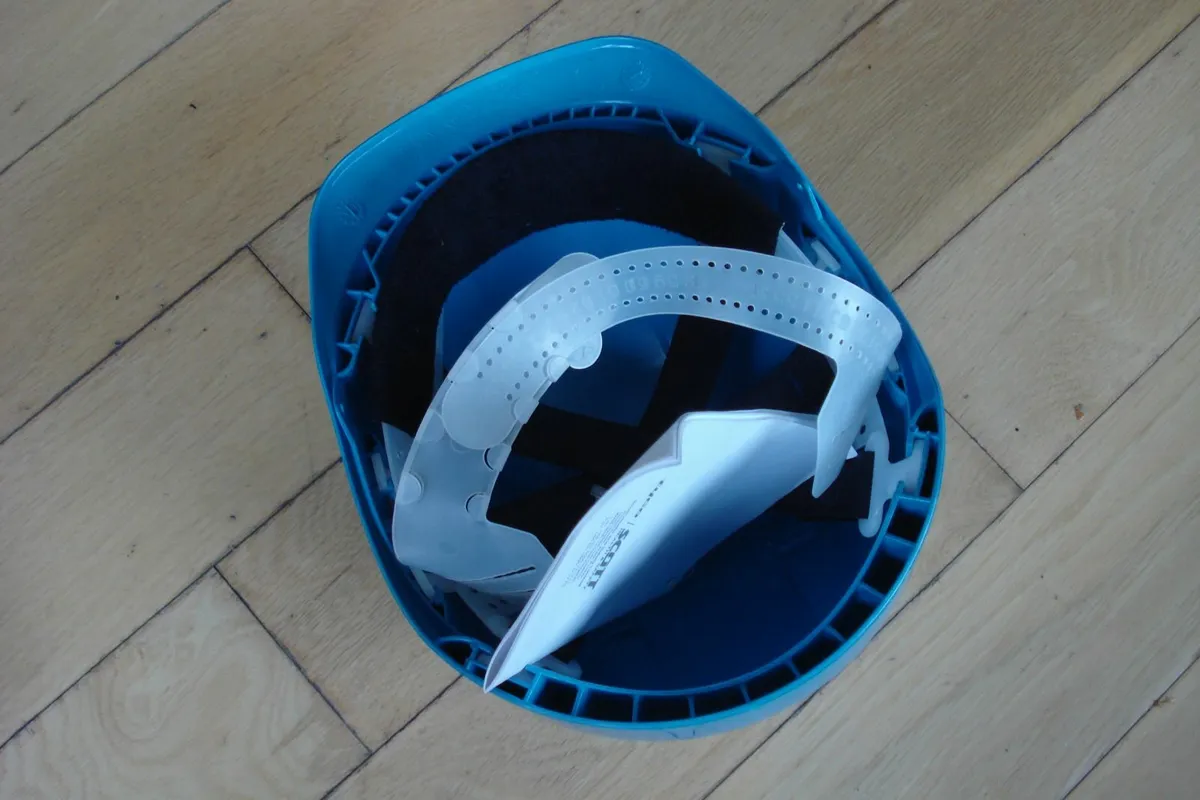 SAFETY HELMET HARD HAT, SCOTT HC600 , NEW ,BLUE. - Image 4