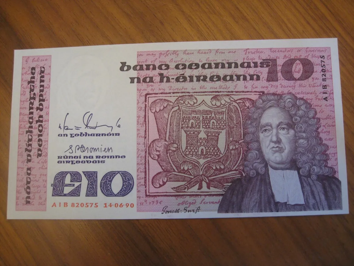 10 Punt B Series Notes - 70 Euros Each - Image 1