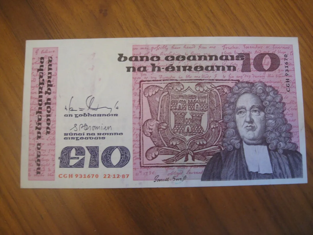 10 Punt B Series Notes - 70 Euros Each - Image 3