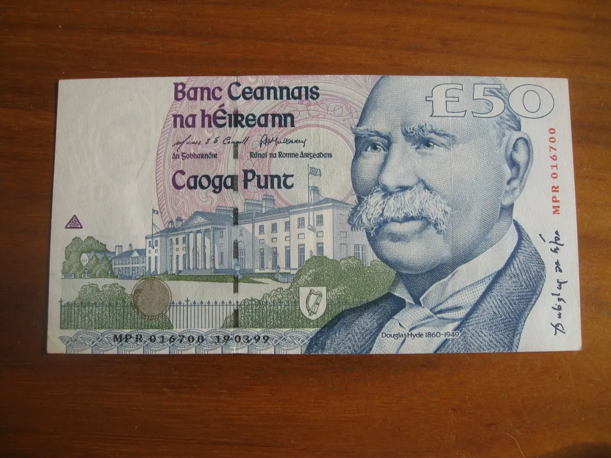 50 Pound C Series Note - 180 Euros - Image 1