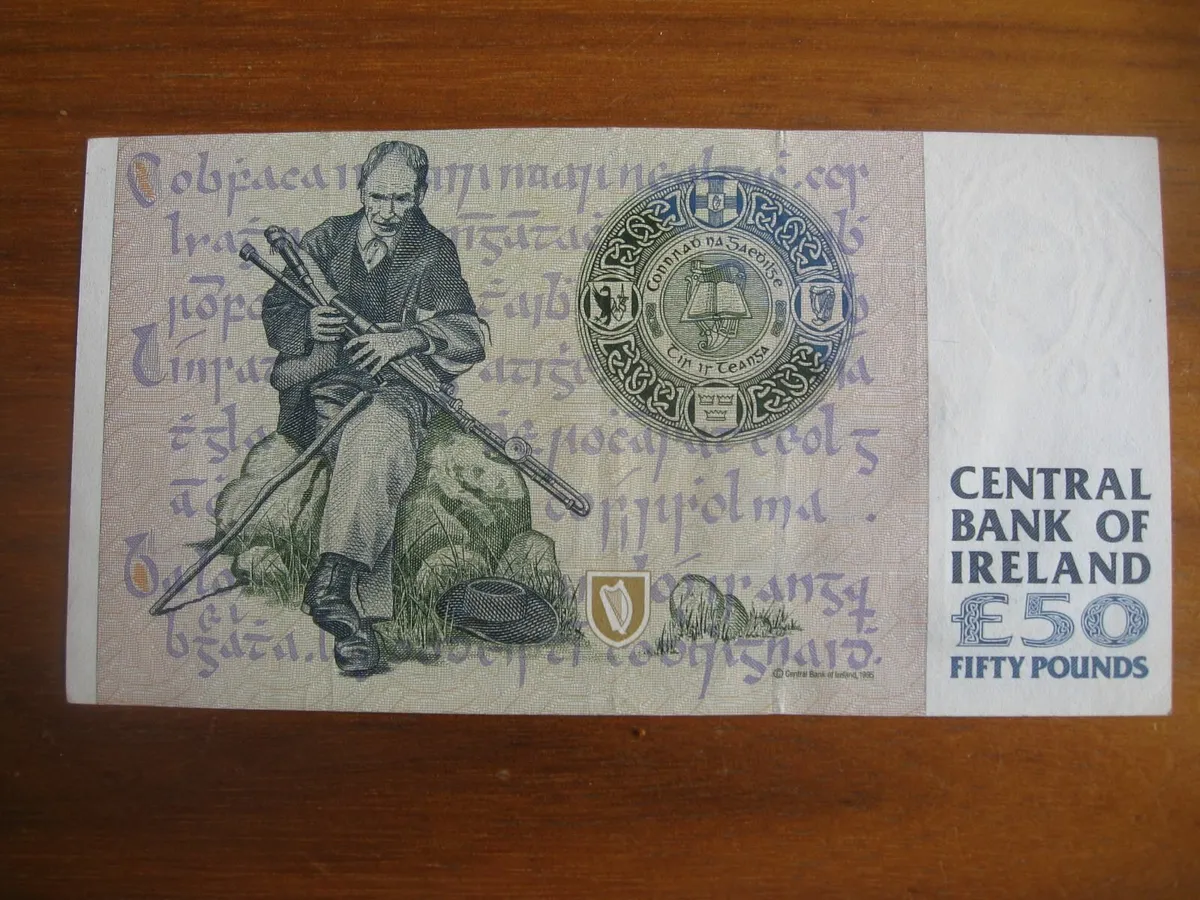 50 Pound C Series Note - 180 Euros - Image 2