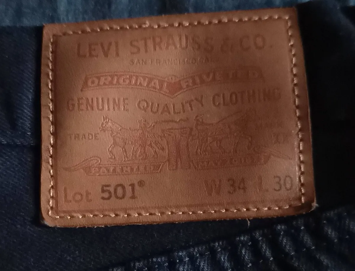 Men's Levis 501 Jeans - Image 1