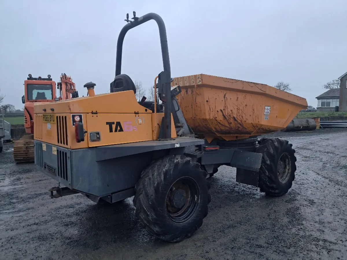 2015 Terex 6ton swivel skip dumper - Image 4