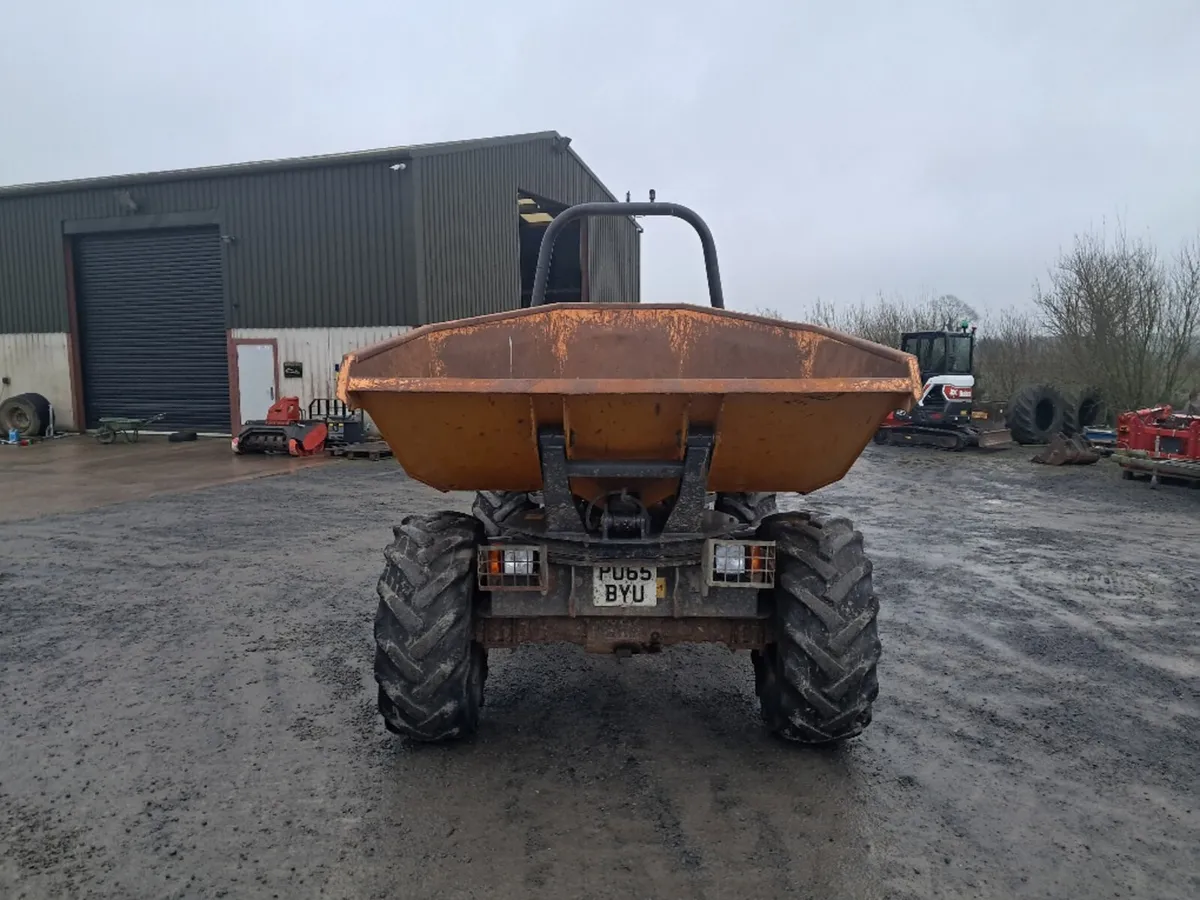 2015 Terex 6ton swivel skip dumper - Image 2