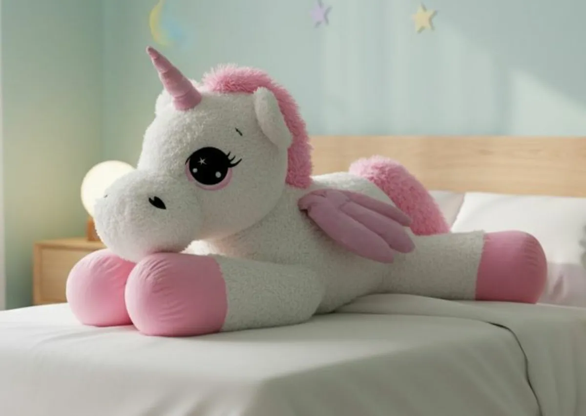 Large Unicorn Plush Teddy – Super Cute - Image 1