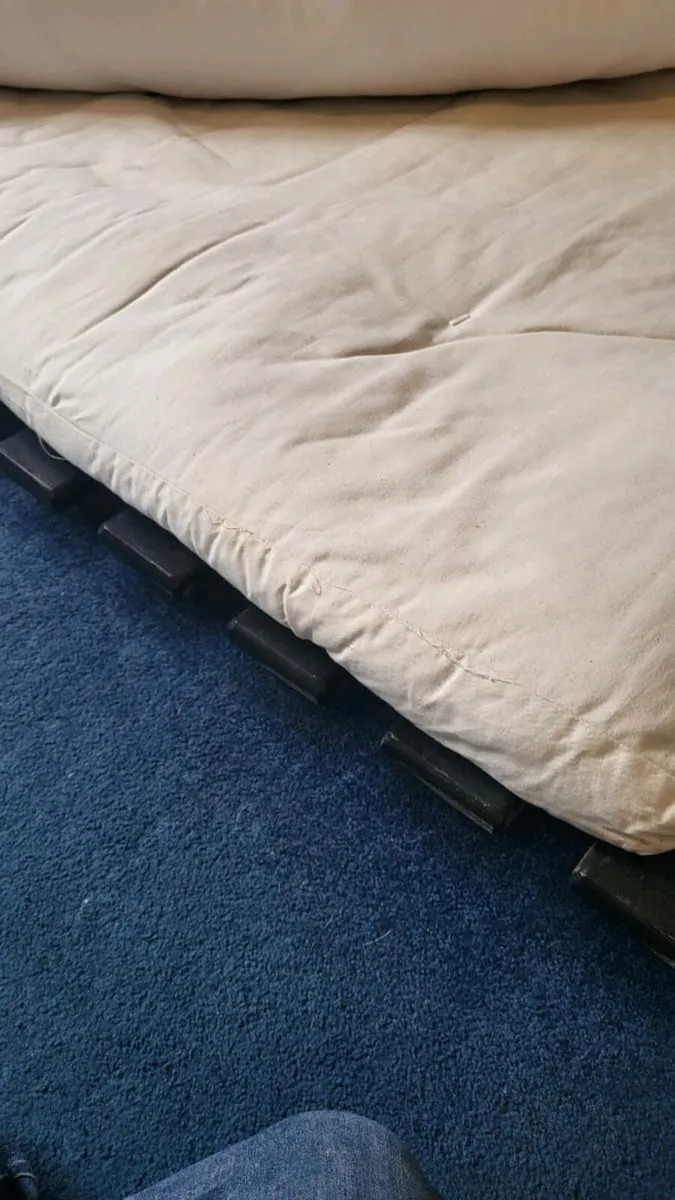 Double Japanese futon bed or sofa - Image 1